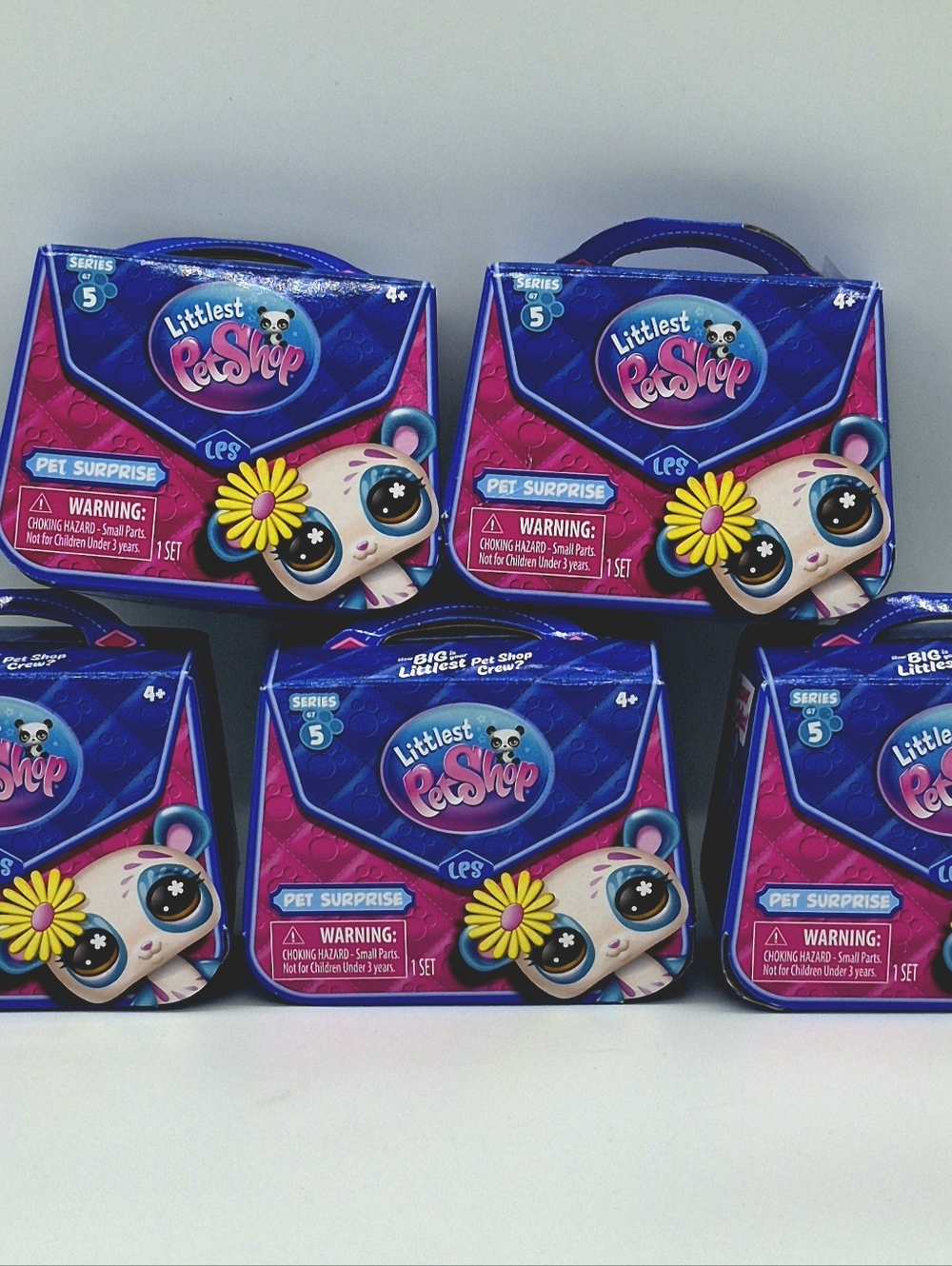 Littlest Pet Shop Series 5 5 Pack Mystery Pets 🧸 NEW Sealed LPS Bundle 🎁